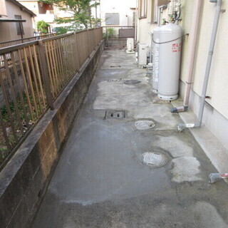 コンクリート、亀裂補修、便利屋、福岡、格安、セメントミルク、地盤沈下 - 筑紫野市