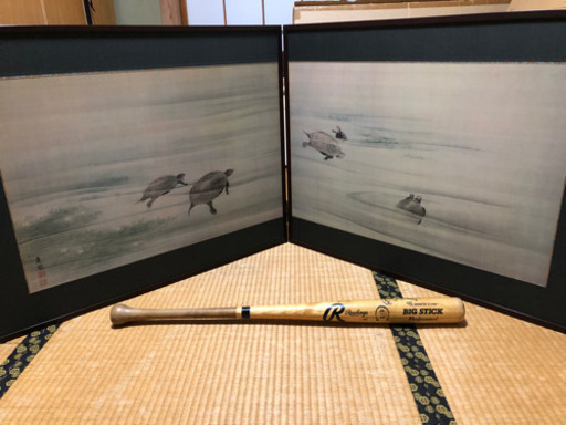 円山応挙 「亀圖」 限定復刻 141/150 日本画 風炉先屏風 ほぼ新品