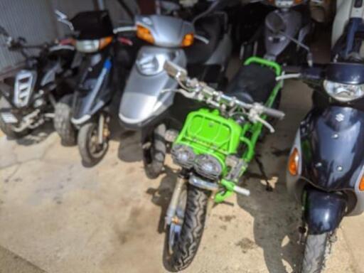 屋根下販売　原付　ヤマハ　ホンダ　スズキ　スクーター　YAMAHA　HONDA　SUZUKI