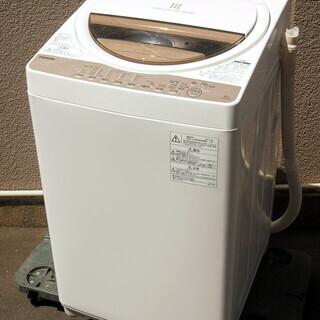 31【6ヶ月保証付】17年製 東芝 全自動洗濯機 AW-6G5