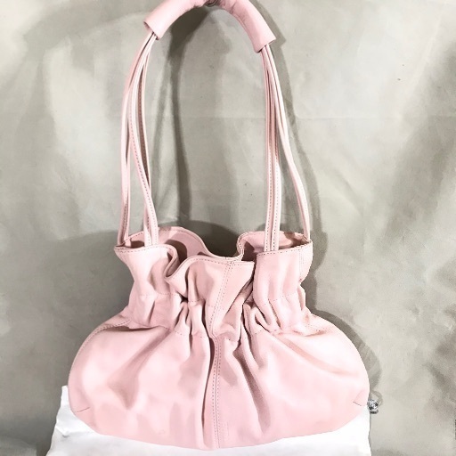 FURLA フルラ ライトピンクレザー 肩かけワンショルダーバッグ