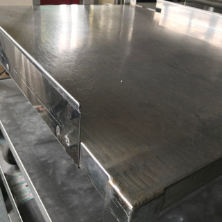 ステンレス台車☆76588固定ハンドル2段式段間H26cm