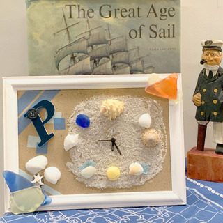 【大阪南堀江・pesa】海を感じる貝殻でオリジナル時計を作ろう！