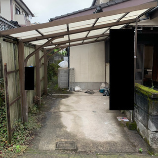 その他 鹿児島市 アルミカーポート 解体して持っていってくれる方限定