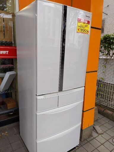 0603-02 【現状販売】【自動製氷不可】2012年製 Panasonic 552L 冷蔵庫 福岡城南片江