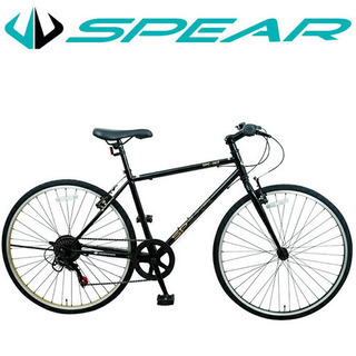 【ほぼ未使用】クロスバイク 26インチ 自転車 7段変速 SPEAR（スペア）