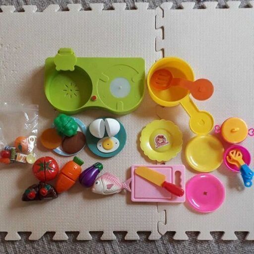 しまじろうエデュトイ マイキッチンセット こどもちゃれんじ ぷち みおちゅき 八本松のおもちゃの中古あげます 譲ります ジモティーで不用品の処分