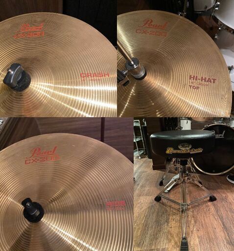 Pearl製のドラムセット(Pearl Ex シリーズ) ミニドラム 愛品館八千代店