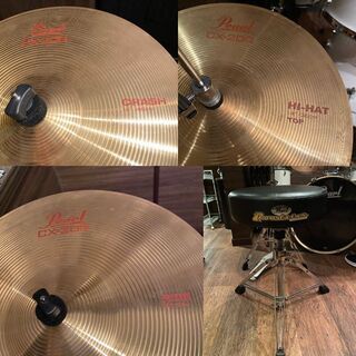 Pearl製のドラムセット(Pearl Ex シリーズ) ミニドラム