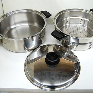 ロイヤルクイーンステンレス蒸し器セット ロイヤルクイーン ステンレス