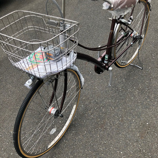 ミヤタ　シェリー　ベルト27インチ 新車　茶色