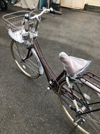 ミヤタ　シェリー　ベルト27インチ 新車　茶色