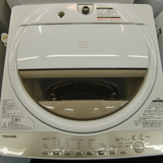 配送・設置無料】☆超美品☆2019年製 東芝 TOSHIBA AW-6G8（W） [