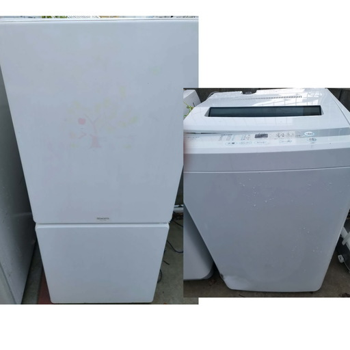 生活家電　２点セット　冷蔵庫　洗濯機　　602006