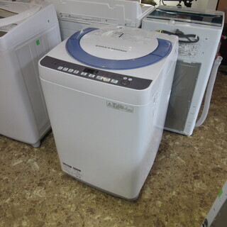 シャープ 洗濯機 2015年製 7.0kg ES-T708 トップ北33店 - 生活家電