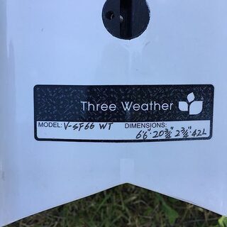 THREE WEATHER VERTICAL BAMBOO 6.6FT