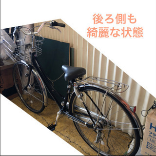 その他 ママチャリ 自転車 ブリジストン 27インチ 黒色 仕上がりました