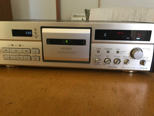 SONY カセットデッキ　TC-K333ESA 訳有り品