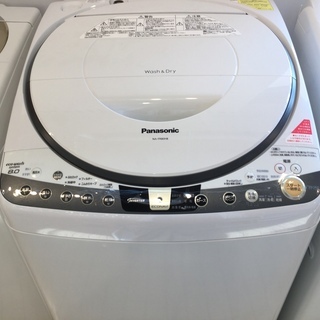 安心6ヶ月保証付】縦型洗濯乾燥機 Panasonic NA-FR80H8 8.0㎏ 2014年製  