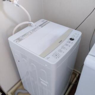 【配送可能】Haier ハイアール　全自動電気洗濯機　JW-C45BE 4.5kg 2018年製