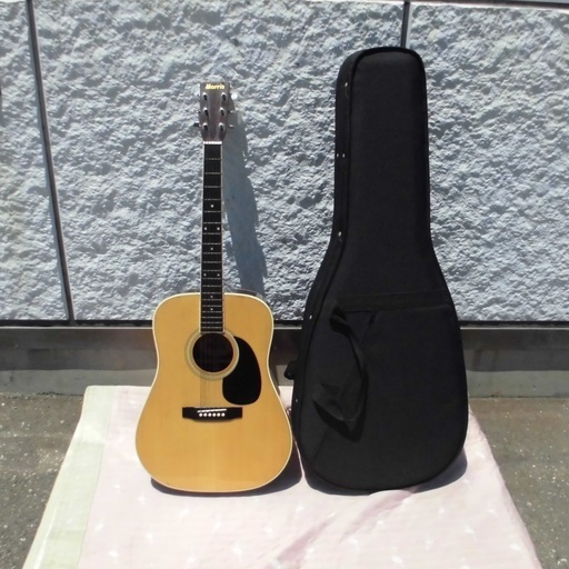 JM7208)Morris MORRIS W-20 アコースティックギター アコギ ハードケース付き 中古品【取りに来られる方限定】