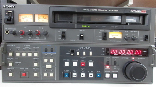 廃盤品 ソニー PVW-2800 ベータカムSPレコーダー ジャンク 現状品 長い