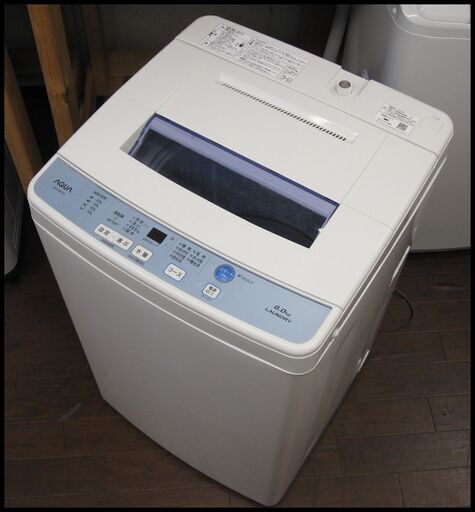 新生活！18700円 AQUA 全自動 洗濯機 6㎏ 2018年製 AQW-S60F