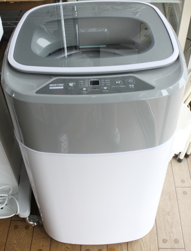 BESTEK 全自動洗濯機 3.8kg 一人暮らし 小型洗濯機 BTWA01 2018年製