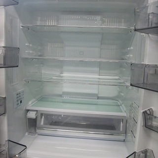 R1152) パナソニック 6ドア NR-F503XPV-W 501L 2017年製! 冷蔵庫 店頭 