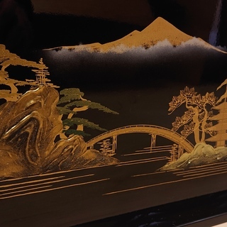 中古】高級五月人形 本金蒔絵 藤沢雛人形製作所