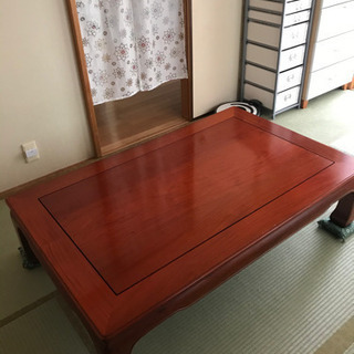 ★【お取引決定】唐木家具　座卓　135×85cm