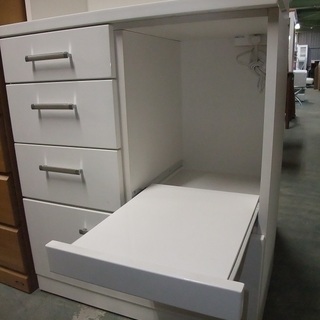 ☆ジモティ割あり☆ NITORI レンジボード ホワイト H180×D40×W100