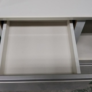 R1208) ニトリ キッチンボード MORIS-80KB-WH 食器棚 店頭取引大