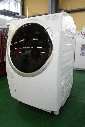 9.0kg ドラム式洗濯乾燥機 東芝 TW-Z96X2ML 2015年製。不具合時全額返金保証3ヵ月付！