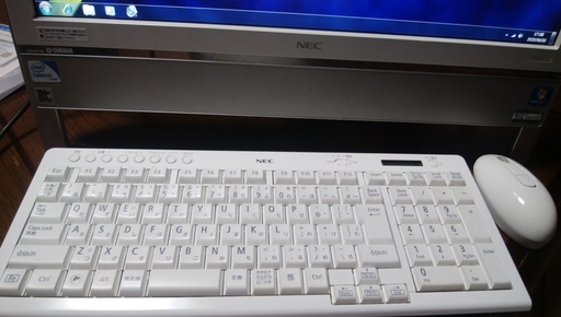 一体型パソコン NEC VALUESTAR VN370 CS1JW 地デジ TV BCASカード 箱