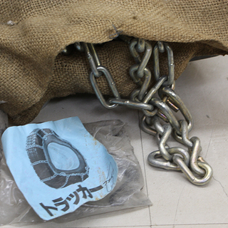 未使用 ツバキ タイヤチェーン トラック 大型 TSUBAKI トラッカー5