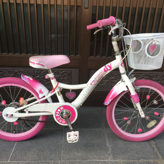 女の子用自転車18インチ