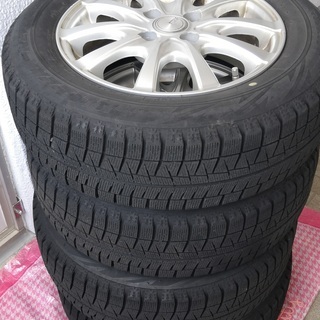 7月末まで：スタッドレスタイヤ ホイール付き 4本セット（175/65 R14）