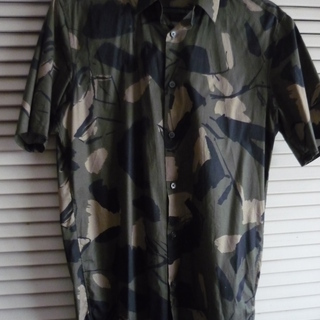 camouflage。Theory men  Shirt 