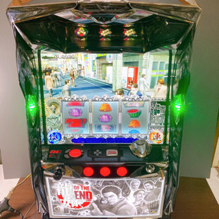 パチスロ機 実機 スロット台 龍が如く OF THE END SEGA SAMMY