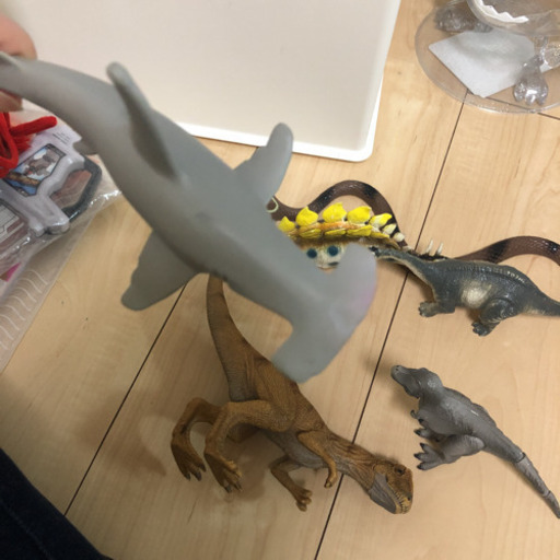 恐竜 サメ おもちゃ ピーコ 北小金のおもちゃの中古あげます 譲ります ジモティーで不用品の処分