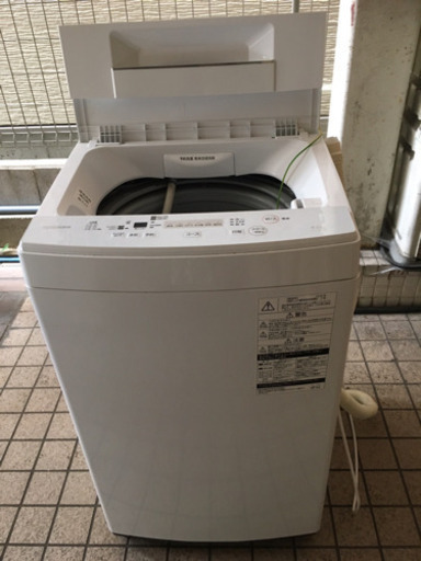 洗濯機　4.5キロ　2018年製造
