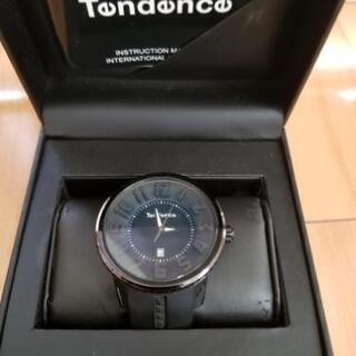 テンデンス　腕時計　オールブラック
