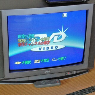 サンヨーカラーテレビ C-25F50 99年製 リモコン付き 完...