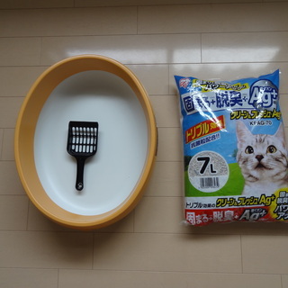 猫トイレ＆猫砂