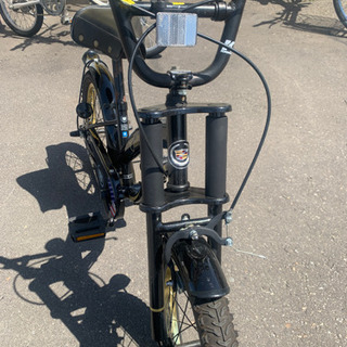 自転車　子供用　16インチ　中古　補助輪付属