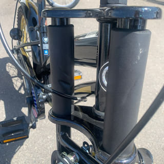 自転車　子供用　16インチ　中古　補助輪付属