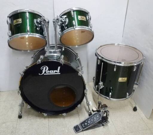 Pearl パール PRESTIGE Series ドラム セット バス タム フロアタム ペダル