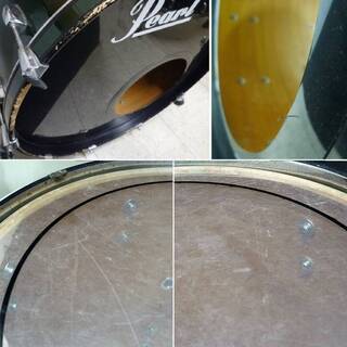 Pearl パール PRESTIGE Series ドラム セット バス タム フロアタム ペダル