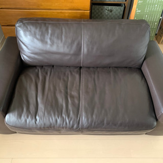 ウニコ　ソファー　二人掛け　本革　定価約18万